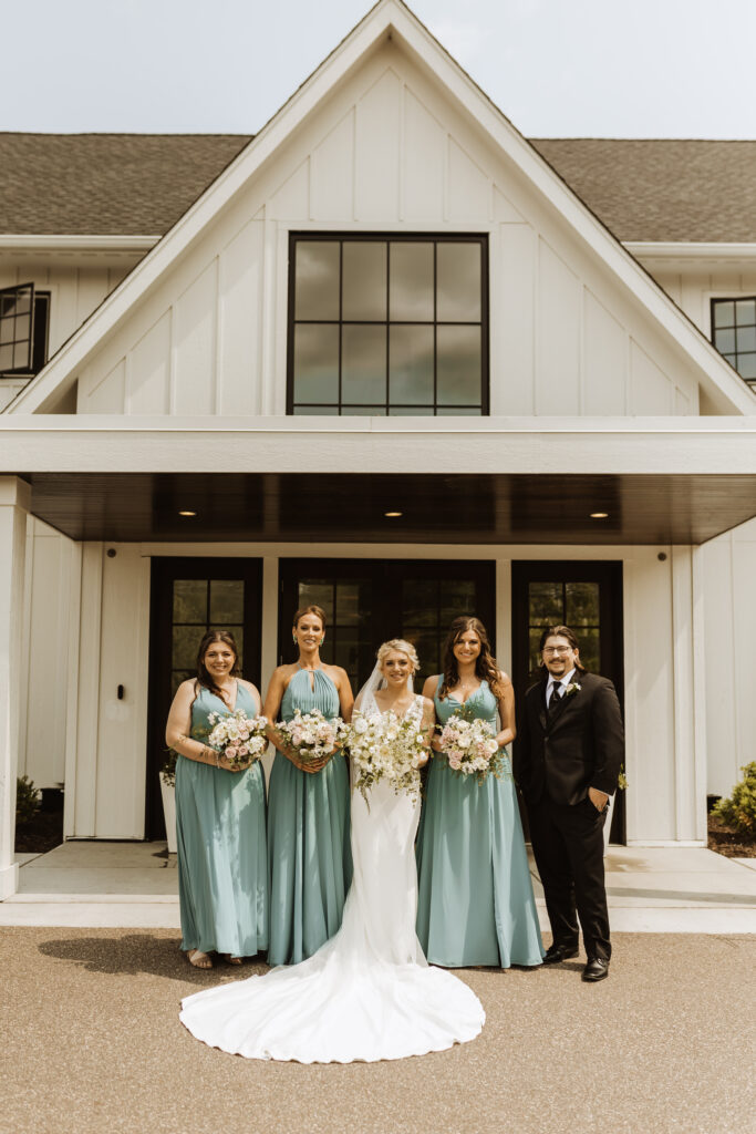 Bridal Party at The Hutton House