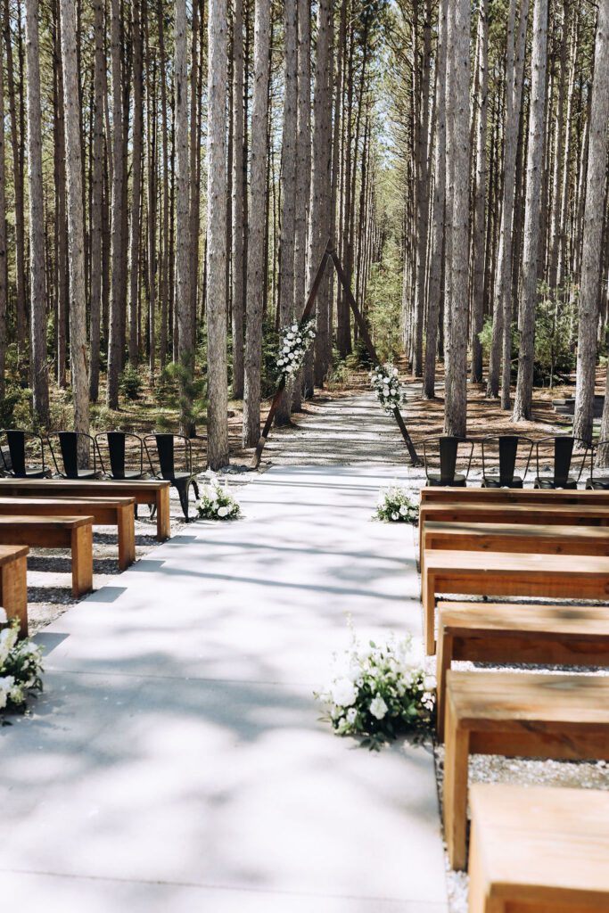 Pinewood Wedding Ceremony