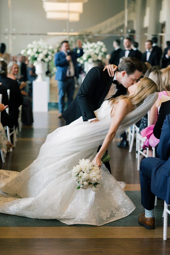 Wedding ceremony at The Beach Club Wedding venue in Minneapolis Minnesota