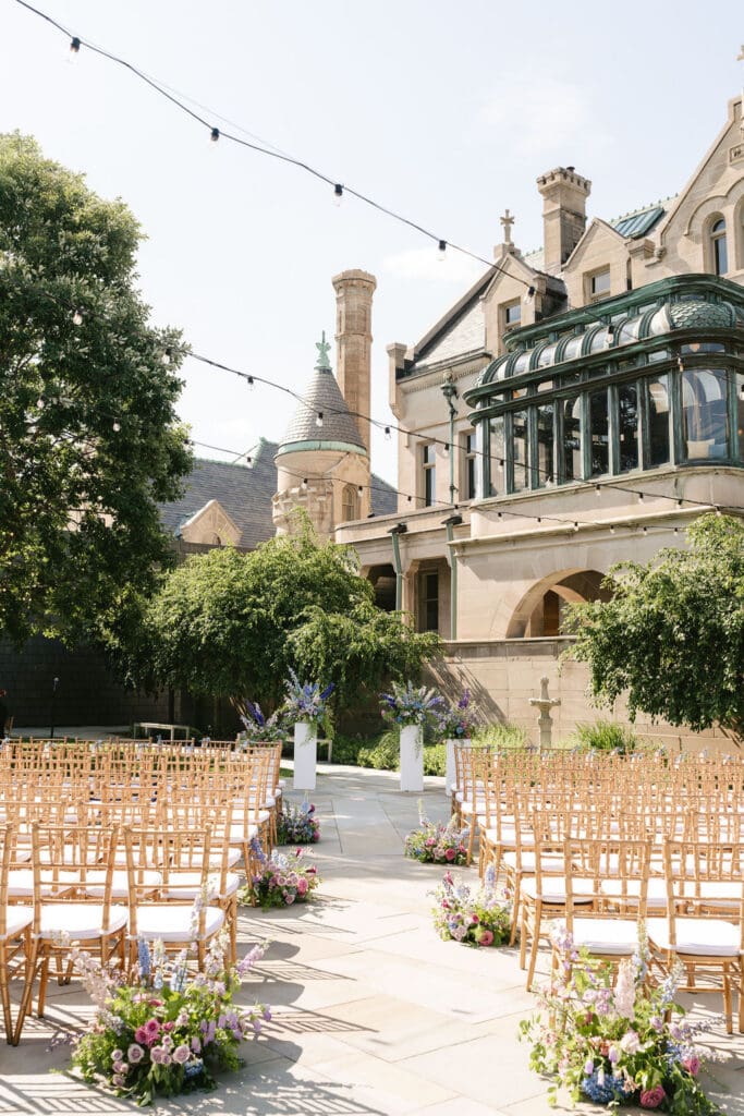 Ceremony space at The American Swedish Institute in Minneapolis Minnesota